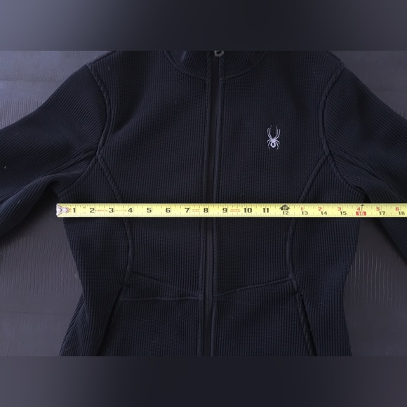 Spyder Full Zip Knit Sweater Jacket - Picture 10 of 12